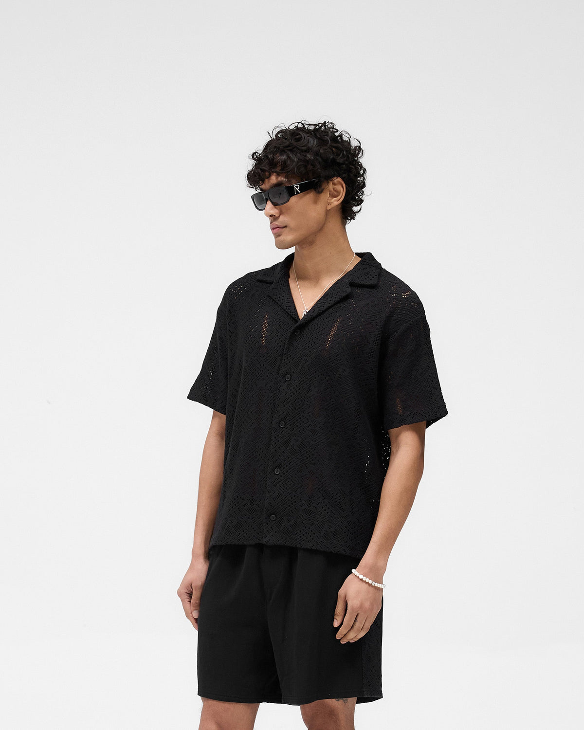 0014__0130_022125_SS25DROP2_ALLOVERCROCHETSHIRT_JETBLACK_1